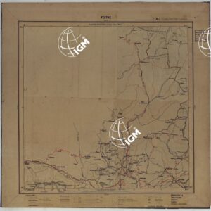 CARTA D'ITALIA DEGLI ALPINI - 2° Copia FELTRE Foglio n. 18