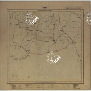 CARTA D'ITALIA DEGLI ALPINI - 2° Copia COMO Foglio n. 28