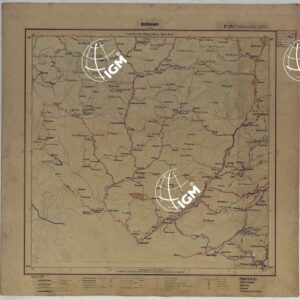 CARTA D'ITALIA DEGLI ALPINI - 2° Copia BERGAMO Foglio n. 29