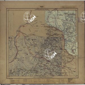 CARTA D'ITALIA DEGLI ALPINI - 2° Copia SCHIO Foglio n. 32