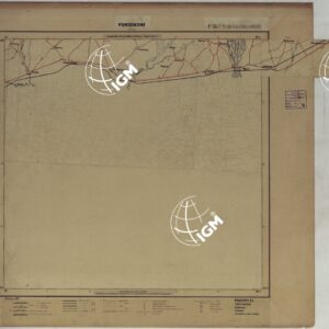 CARTA D'ITALIA DEGLI ALPINI - 2° Copia PORDENONE Foglio n. 35