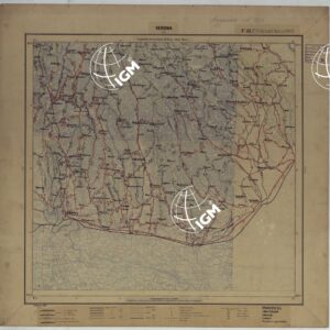 CARTA D'ITALIA DEGLI ALPINI - 2° Copia VERONA Foglio n. 42