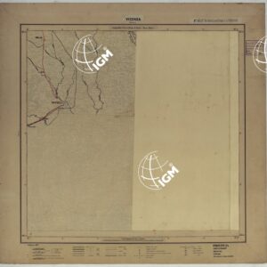 CARTA D'ITALIA DEGLI ALPINI - 2° Copia VICENZA Foglio n. 43