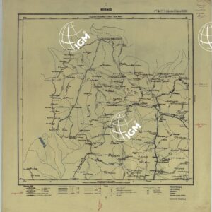 CARTA ITINERARIA D'ITALIA PER GLI ALPINI NORMALI D'ARCHIVIO CON AGGIORNAMENTO FINO AL 1910 EDIZIONE COMPLETA ANNO 1907 - FOGLIO 4 BORMIO.