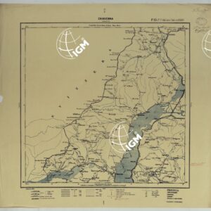 CARTA ITINERARIA D'ITALIA PER GLI ALPINI NORMALI D'ARCHIVIO CON AGGIORNAMENTO FINO AL 1910 EDIZIONE COMPLETA ANNO 1903 - FOGLIO 13 CHIAVENNA.