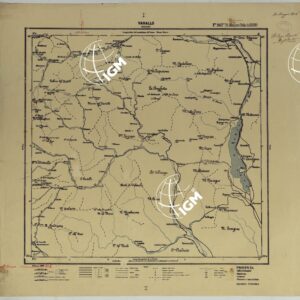 CARTA ITINERARIA D'ITALIA PER GLI ALPINI NORMALI D'ARCHIVIO CON AGGIORNAMENTO FINO AL 1910 EDIZIONE COMPLETA ANNO 1906 - FOGLIO 26 VARALLO.