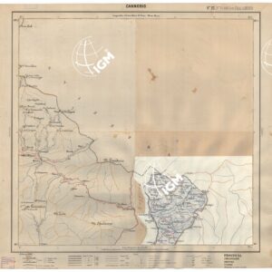 CARTA ITINERARIA D'ITALIA EDIZIONE 1906 - FOGLIO 12 CANNOBIO