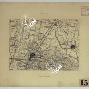 SAGGIO DI TRATTEGGIO - TAVOLA 1.