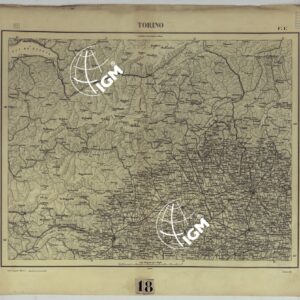 CARTA D'ITALIA - F°. 1 TORINO.