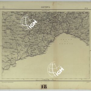 CARTA D'ITALIA - F°. 5 GENOVA.