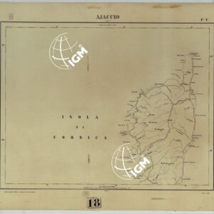 CARTA D'ITALIA - F°.9 AJACCIO.