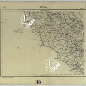 CARTA D'ITALIA - F°. 10 ROMA.