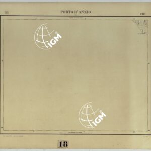 CARTA D'ITALIA - F°. 14 PORTO D'ANZIO.