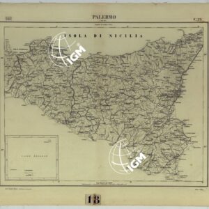 CARTA D'ITALIA - F°. 23 PALERMO.