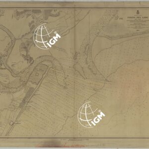 PORTO DEL LIDO RILIEVI ESEEGUITI SOTTO LA DIREZIONE DEL CAPITANO DI VASCELLO G.B. MAGNAGHI COMANDANTE IL R. PIROSCAFO WASHINGTON PIU' LIBRETTO.