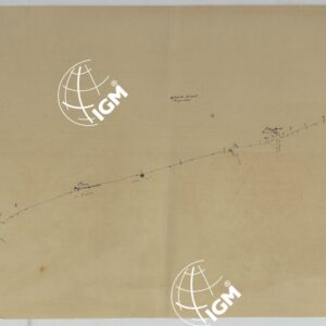 CARTA DELLA LAGUNA VENETA MINUTA DI CAMPAGNA N°21C.