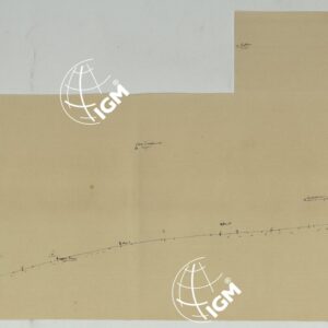 CARTA DEALLA LAGUNA VENETA MINUTA DI CAMPAGNA N°21C.