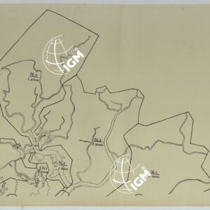 CARTA DELLA LAGUNA VENETA MINUTA DI CAMPAGNA N°35-36A,B,C,D SCALE VARIE.