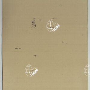 CARTA DELLA LAGUNA VENETA MINUTA DI CAMPAGNA N°ABIS.