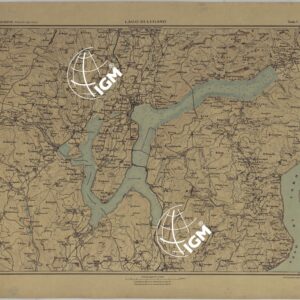 ATLANTE DEI LAGHI ITALIANI TAV  V LAGO DI LUGANO