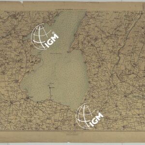 ATLANTE DEI LAGHI ITALIANI TAV  X  LAGO DI GARDA (PARTE INFERIORE)