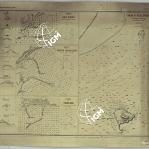 CARTA DEI PORTI MARITTIMI DEL REGNO D'ITALIA -Tavola n. 2