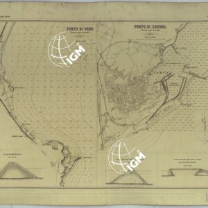 CARTA DEI PORTI MARITTIMI DEL REGNO D'ITALIA -Tavola n. 3