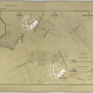 CARTA DEI PORTI MARITTIMI DEL REGNO D'ITALIA -Tavola n. 6