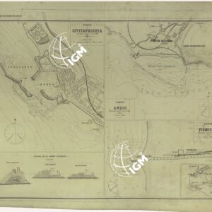 CARTA DEI PORTI MARITTIMI DEL REGNO D'ITALIA -Tavola n. 12