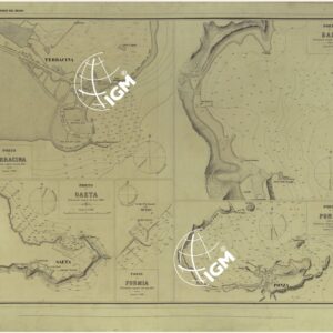 CARTA DEI PORTI MARITTIMI DEL REGNO D'ITALIA -Tavola n. 13
