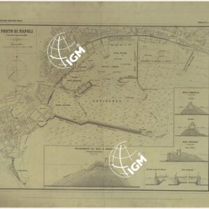 CARTA DEI PORTI MARITTIMI DEL REGNO D'ITALIA -Tavola n. 14