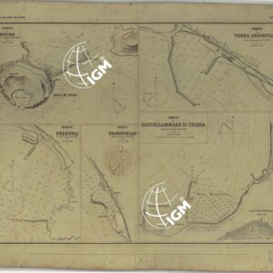 CARTA DEI PORTI MARITTIMI DEL REGNO D'ITALIA -Tavola n. 15