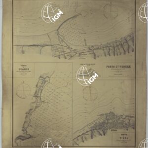 CARTA DEI PORTI MARITTIMI DEL REGNO D'ITALIA - Tavola n. 17