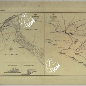 CARTA DEI PORTI MARITTIMI DEL REGNO D'ITALIA -Tavola n. 20