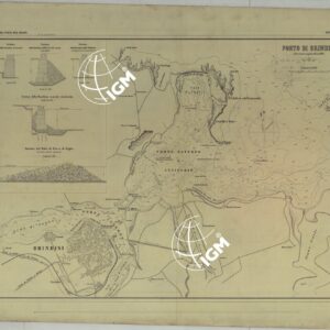 CARTA DEI PORTI MARITTIMI DEL REGNO D'ITALIA - Tav.ola n. 21