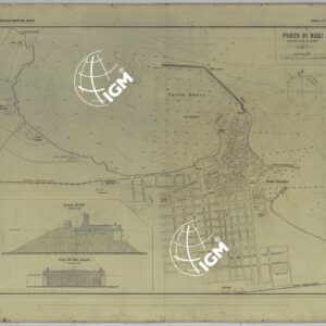 CARTA DEI PORTI MARITTIMI DEL REGNO D'ITALIA -Tavola n. 22
