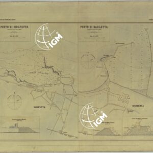 CARTA DEI PORTI MARITTIMI DEL REGNO D'ITALIA -Tavola n. 23