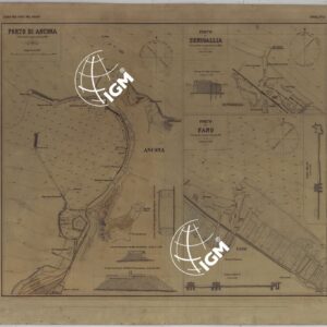 CARTA DEI PORTI MARITTIMI DEL REGNO D'ITALIA -Tavola n. 25