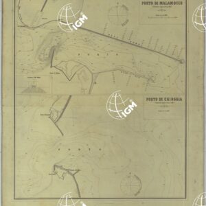 CARTA DEI PORTI MARITTIMI DEL REGNO D'ITALIA -Tavola n. 28