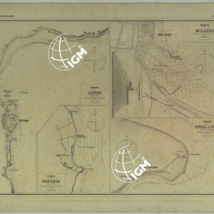 CARTA DEI PORTI MARITTIMI DEL REGNO D'ITALIA -Tavola n. 30