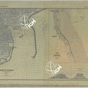CARTA DEI PORTI MARITTIMI DEL REGNO D'ITALIA -Tavola n. 32
