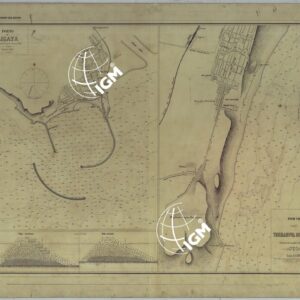 CARTA DEI PORTI MARITTIMI DEL REGNO D'ITALIA -Tavola n. 35