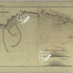 CARTA DEI PORTI MARITTIMI DEL REGNO D'ITALIA -Tavola n. 36