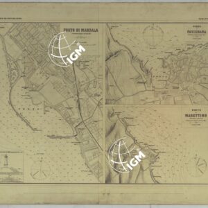 CARTA DEI PORTI MARITTIMI DEL REGNO D'ITALIA - Tavola n. 37