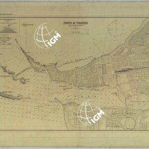 CARTA DEI PORTI MARITTIMI DEL REGNO D'ITALIA -Tavola n. 38
