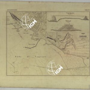 CARTA DEI PORTI MARITTIMI DEL REGNO D'ITALIA -Tavola n. 45