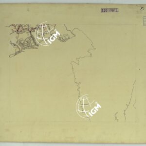 CARTA ITINERARIA MONTATA SU CARTONCINO - FOGLIO 5.