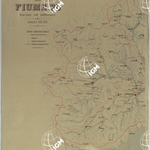MINISTERO DEI LAVORI PUBBLICI DIREZIONE GENERALE DELLE OPERE IDRAULICHE LIVELLAZIONE DEL FIUME PO ESEGUITA NEL 1874-75.