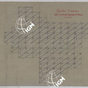 TERRITORIO DELLA CONTEA DI NIZZA - PARTE DEL QUADRO D'UNIONE DELLE LEVATE DEL CONTADO DI NIZZA ALLA SCALA DI 1 A 10.000.