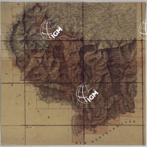 TERRITORIO DELLA CONTEA DI NIZZA - PARTE DEL QUADRO D'UNIONE DELLE LEVATE DEL CONTADO DI NIZZA ALLA SCALA DI 1 A 10.000.